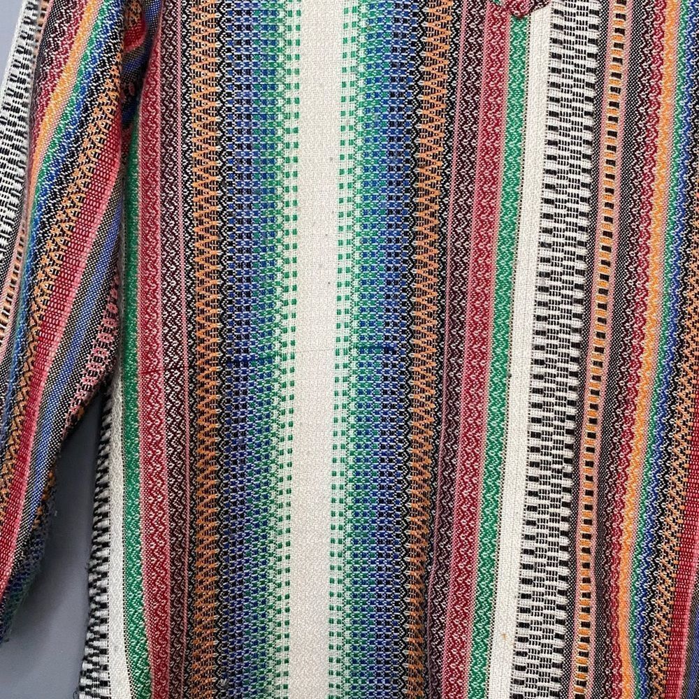 Multi Color Long Sleeve Tunic - Picture 3 of 4